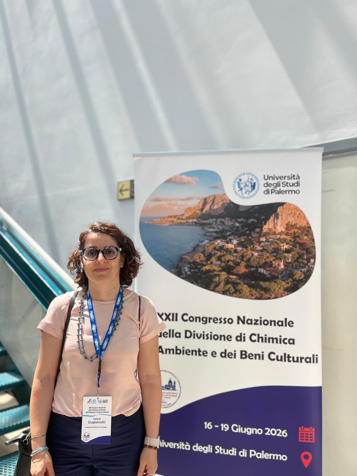 Valeria is giving a talk at XXII Congresso Nazionale della Divisione di Chimica dell’Ambiente e dei Beni Culturali
